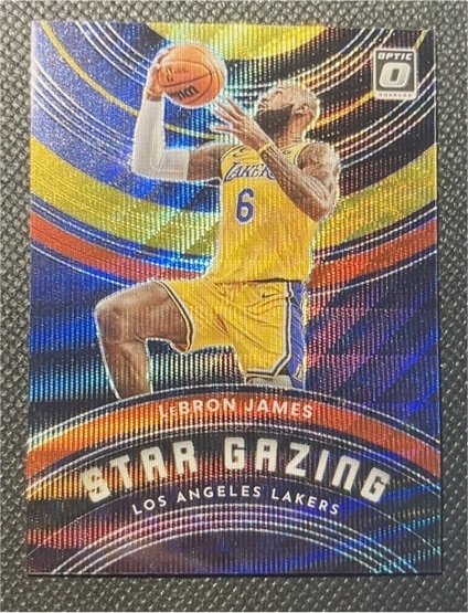 2022-23 Panini Donruss Optic #12 LeBron James Star Gazing — front