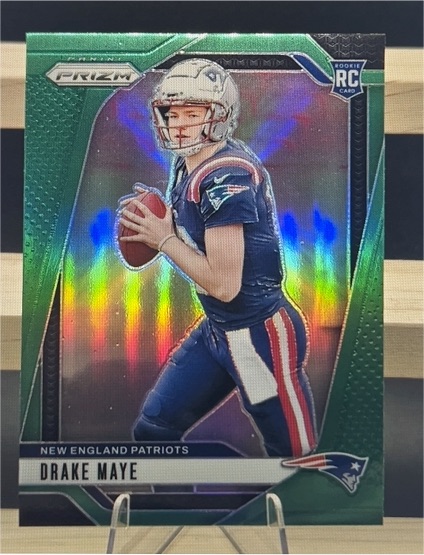 2024 Panini Prizm #329 Drake Maye — front