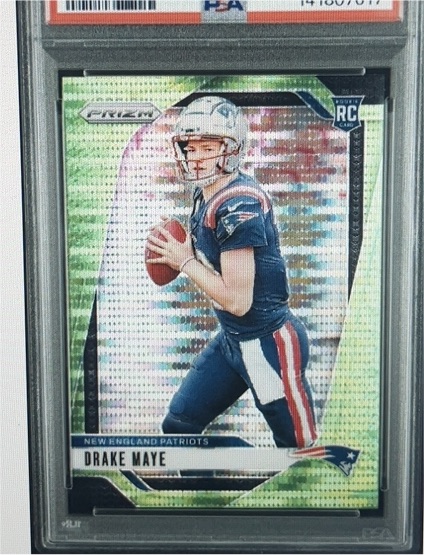 2024 Panini Prizm #329 Drake Maye — front