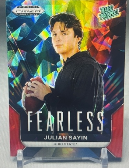 2024 Panini Prizm Draft Picks #F-JS Julian Sayin Fearless — front
