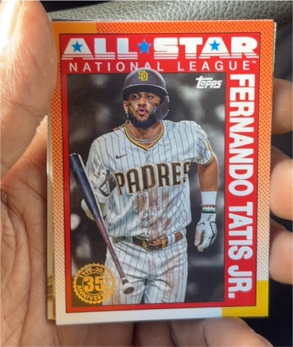 2025 Topps Series 2 35th Anniversary All-Star #90AS-31 Fernando Tatís Jr. — front