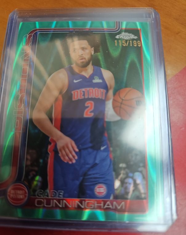 2025 Topps Chrome #115 Cade Cunningham — front