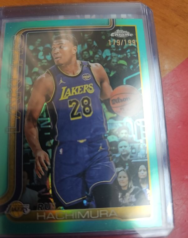 2025-26 Topps Chrome #148 Rui Hachimura — front