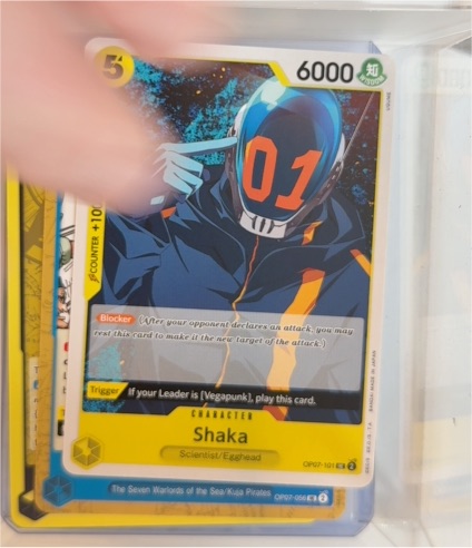 One Piece Card Game 2023 OP07-101 Shaka — front