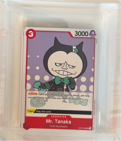 One Piece Card Game 500 Years In The Future OP07-008 Mr. Tanaka — front