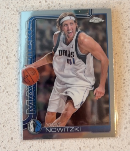 2025-26 Topps Chrome #246 Dirk Nowitzki — front