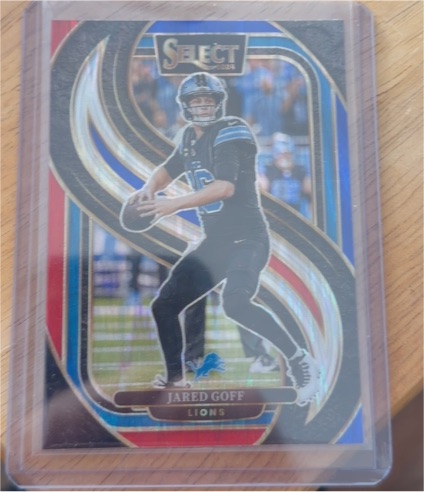 2024 Panini Select Premier Level #123 Jared Goff — front