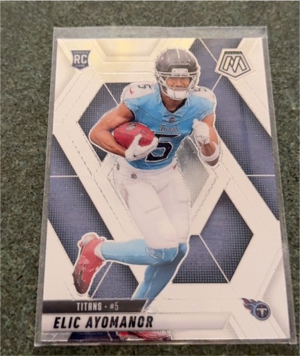 2025 Panini Mosaic #333 Elic Ayomanor — front