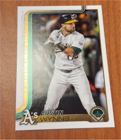 2025 Topps Update #US330 Austin Wynns — front