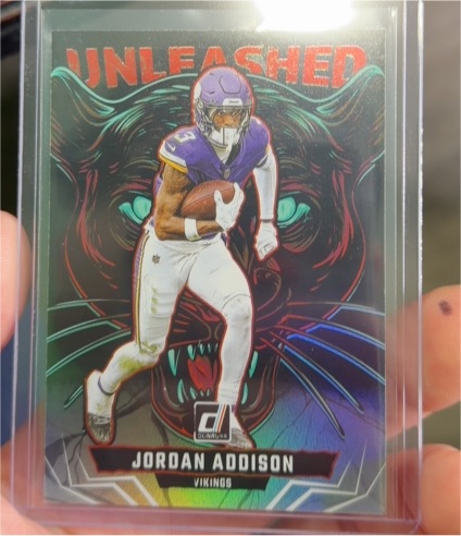 2025 Donruss Unleashed Jordan Addison — front