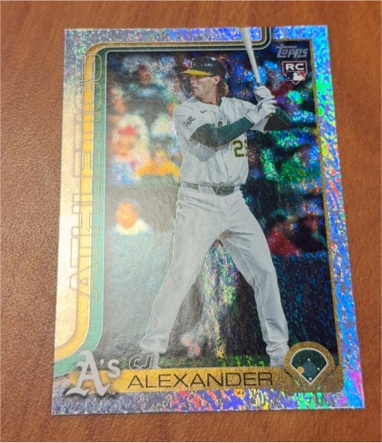 2025 Topps Update #US143 CJ Alexander — front