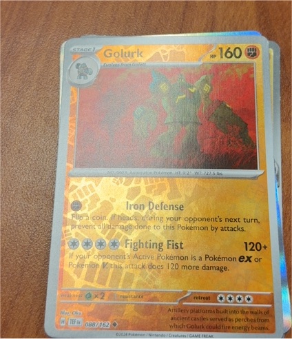 2024 Pokemon Scarlet & Violet Temporal Forces #088 Golurk — front