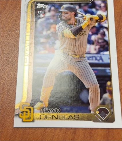2025 Topps Update Series #US147 Tirso Ornelas — front