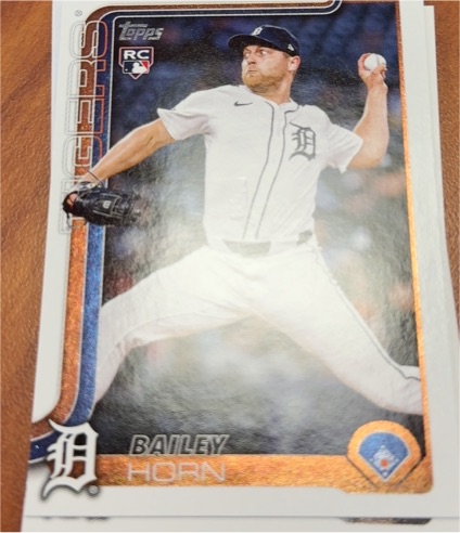 2025 Topps Update Series #US162 Bailey Horn — front