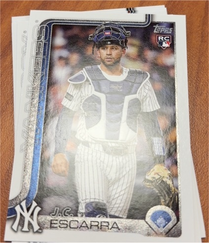 2025 Topps Chrome Update #USC197 J.C. Escarra — front