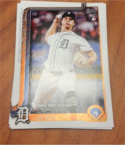 2025 Topps Update #US193 Jackson Jobe — front