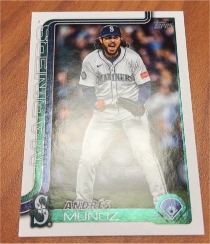 2025 Topps Update #US12 Andrés Muñoz — front