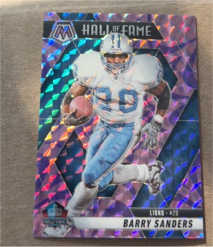 2025 Panini Mosaic #20 Barry Sanders — front