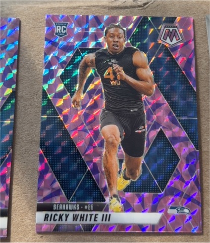 2025 Panini Mosaic #386 Ricky White III — front