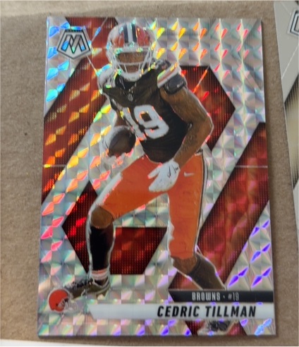 2025 Panini Mosaic #197 Cedric Tillman — front