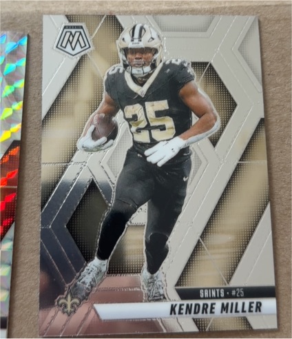 2025 Panini Mosaic #124 Kendre Miller — front