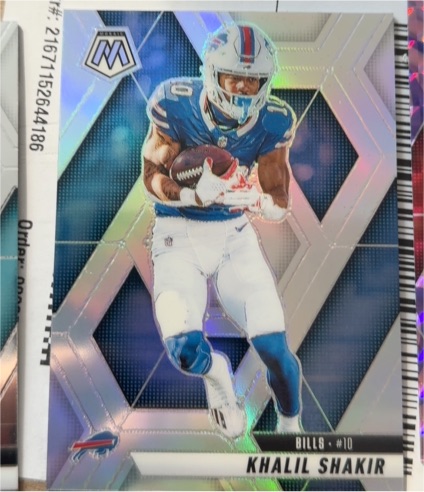 2025 Panini Mosaic #122 Khalil Shakir — front