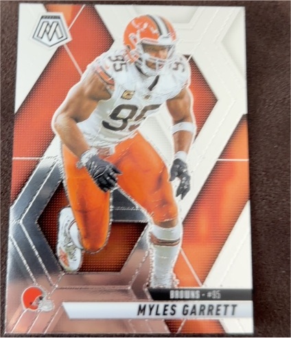 2025 Panini Mosaic #181 Myles Garrett — front