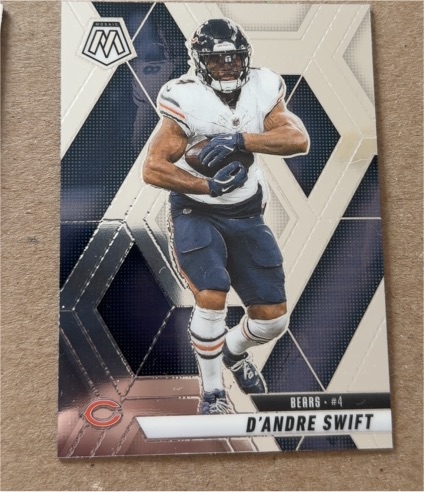 2025 Panini Mosaic #4 D'Andre Swift — front