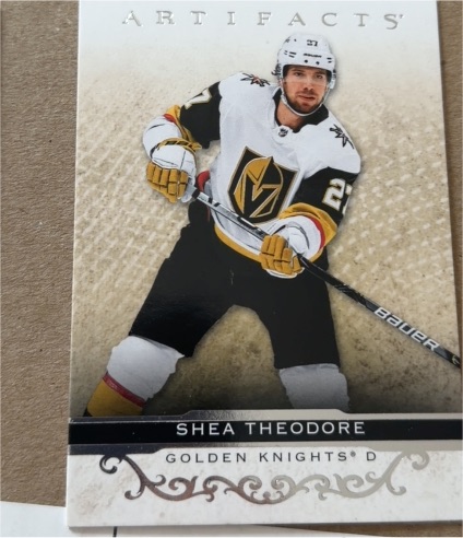 2021-22 Upper Deck Artifacts #47 Shea Theodore — front