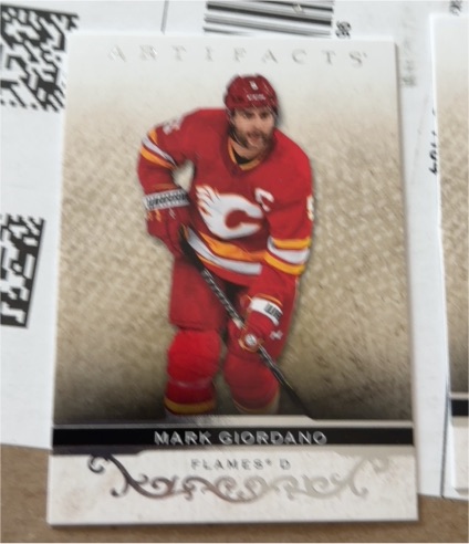 2021-22 Upper Deck Artifacts #63 Mark Giordano — front