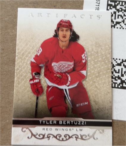 2021-22 Upper Deck Artifacts #79 Tyler Bertuzzi — front