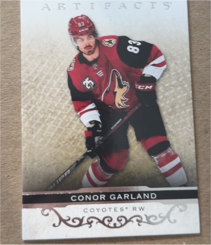2021-22 Upper Deck Artifacts #77 Conor Garland — front