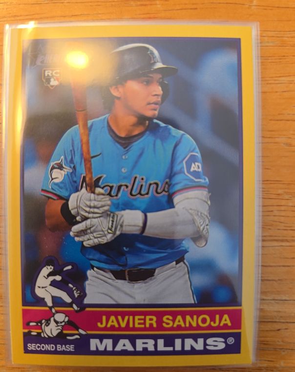 2025 Topps Heritage #167 Javier Sanoja — front
