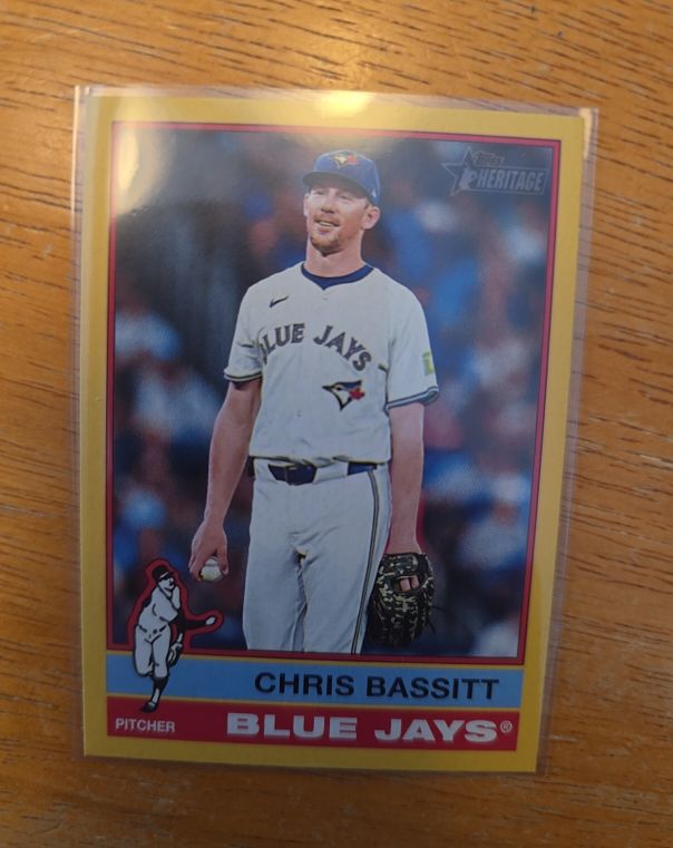 2025 Topps Heritage #476 Chris Bassitt — front