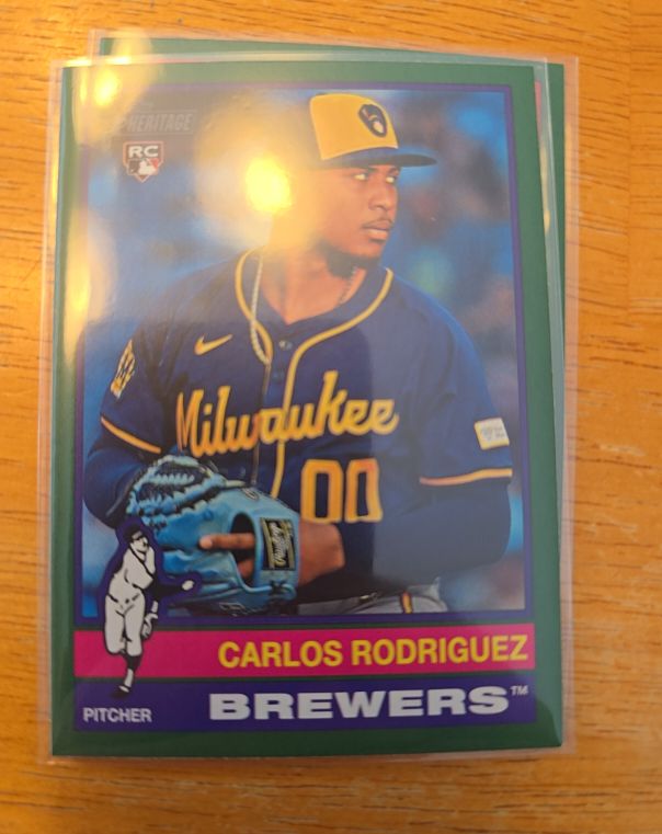 2025 Topps Heritage #452 Carlos Rodriguez — front