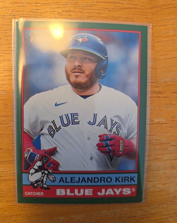2025 Topps Heritage #489 Alejandro Kirk — front