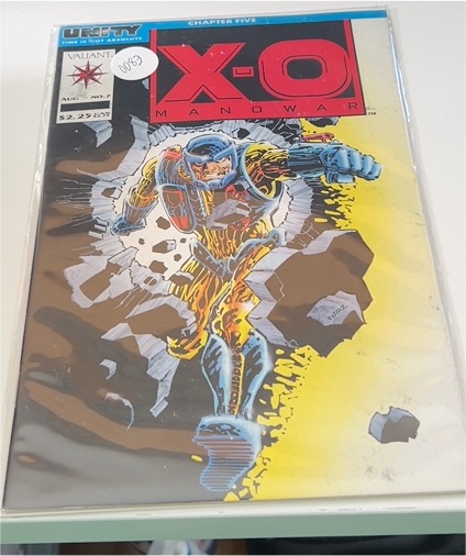 X-O Manowar #7 (1992) Valiant Comics — front
