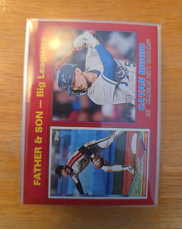 2025 Topps Heritage #68 Cavan Biggio — front