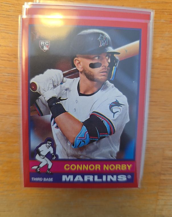 2025 Topps Heritage #136 Connor Norby — front