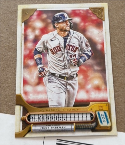 2022 Topps Gypsy Queen #279 Yuli Gurriel — front