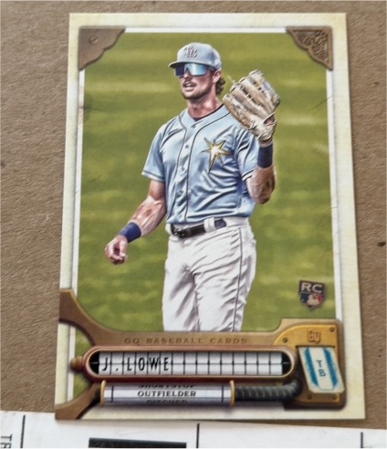 2022 Topps Gypsy Queen #52 Josh Lowe — front