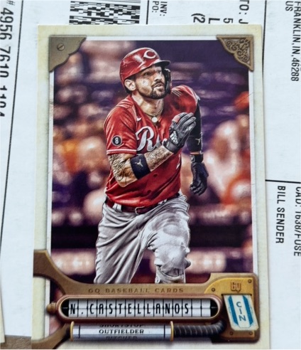 2022 Topps Gypsy Queen #19 Nick Castellanos — front