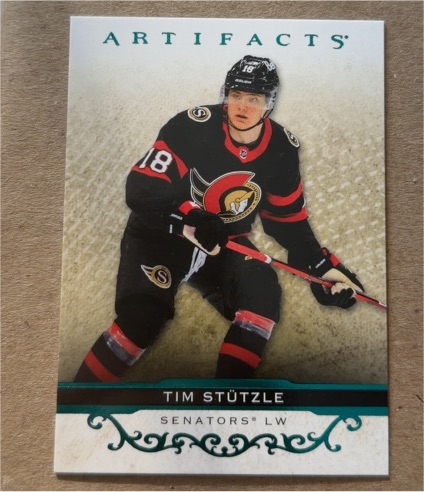 2021-22 Upper Deck Artifacts #29 Tim Stutzle — front