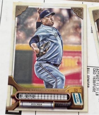 2022 Topps Gypsy Queen #78 Hyun Jin Ryu — front