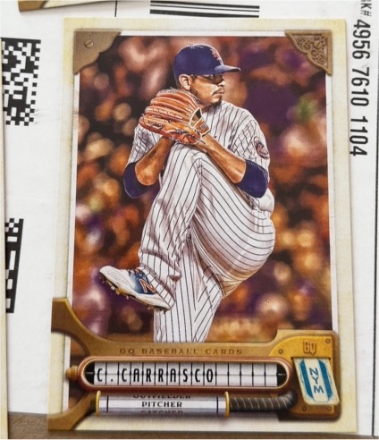 2022 Topps Gypsy Queen #147 Carlos Carrasco — front