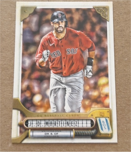 2022 Topps Gypsy Queen #15 J.D. Martinez — front