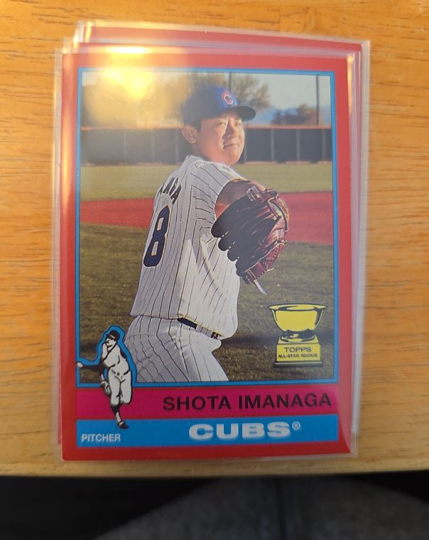 2025 Topps Heritage #399 Shota Imanaga — front