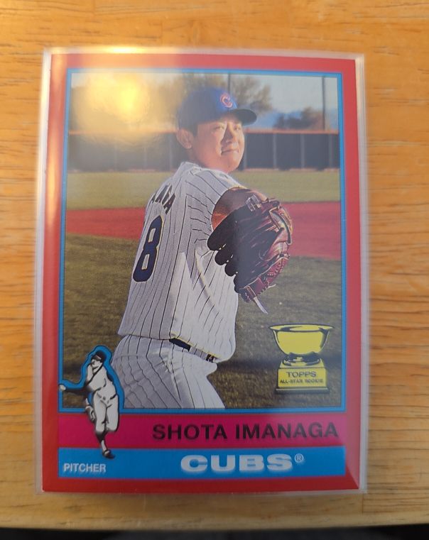 2025 Topps Heritage #399 Shota Imanaga — front