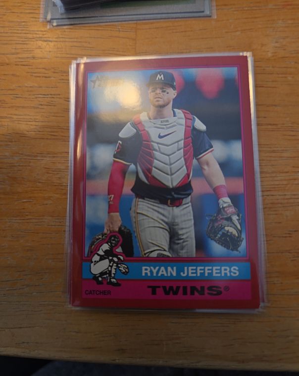 2025 Topps Heritage #424 Ryan Jeffers — front