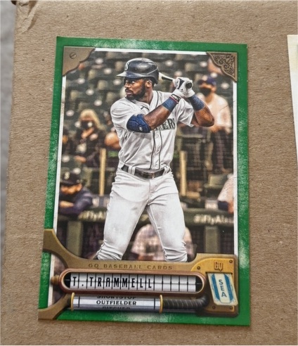 2022 Topps Gypsy Queen #216 Taylor Trammell — front